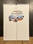 Kalender vintage Fiat 500