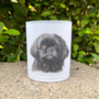 Waxinelichthouder Shihtzu 32